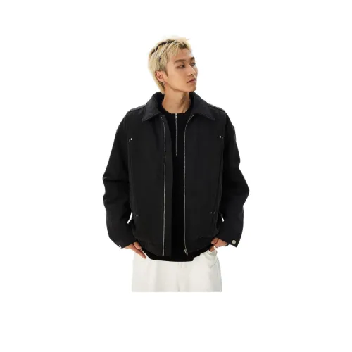 HIPHOPPUNKS Серый Мужской Куртки