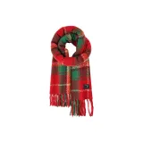 Рождественский красный, зеленый, клетка