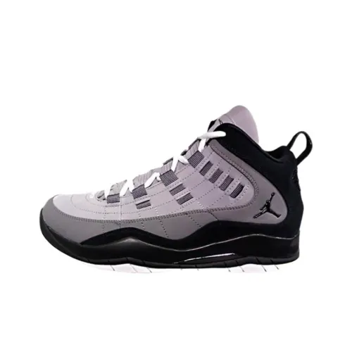 Джордан Винтажные Баскетбольные Кроссовки Мужские Серые