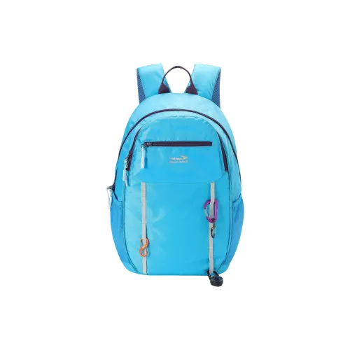 NewJnxs Wandering Wilderness Полиэстер Рюкзак Унисекс Бирюзовый Синий Янтарный Желтый