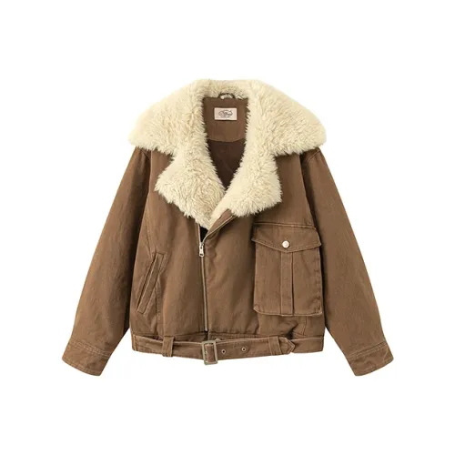 CHUU Коричневый Женские пуховики