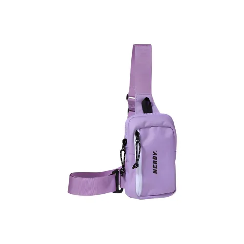 NERDY Полиэстер Sling Сумка Сумка через плечо Унисекс Фиолетовый