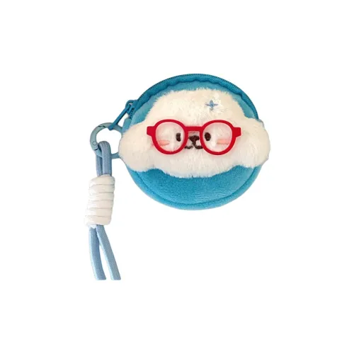 ZHICHUANGJIA Кукла Наушники Cute Маленький Animal Украшение Plush Подвеска 8,5 см Рекомендуемая высота