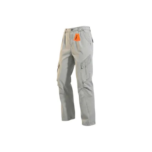 ZWWWZ Серые Унисекс Карго Брюки