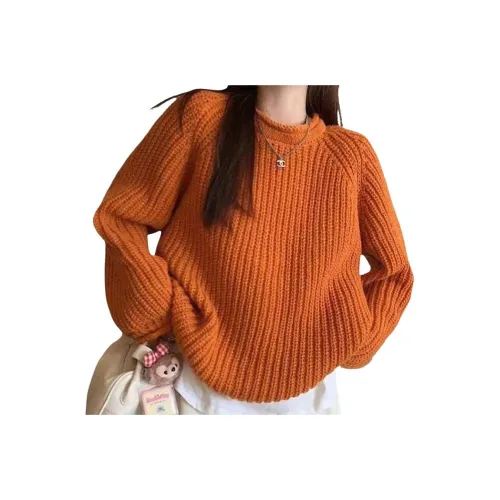 DEDY Orange Women's Knitwear