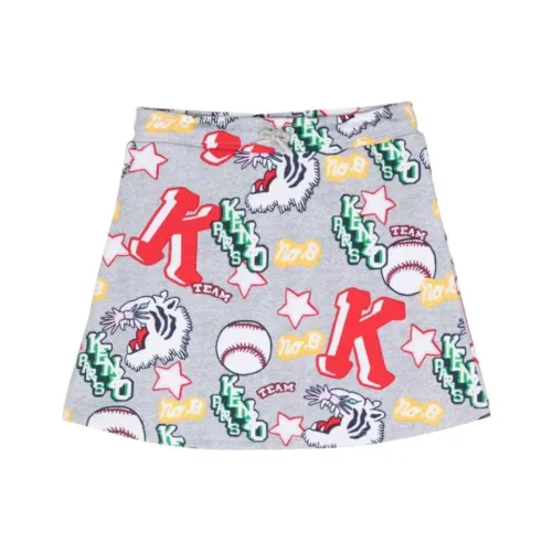 KENZO Юбка KIDS Одежда Серый Детский