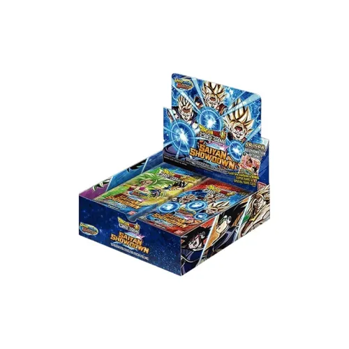 BANDAI DRAGON BALL SUPER Сайян Шоудаун IP Аниме Карты Полная Коробка