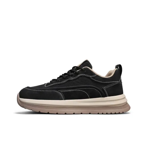 DIKENROK Высота Увеличивающая Устойчивая к Износу Противоскользящая Низкий Топ Повседневная Обувь Мужская