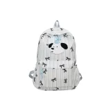 Белый щенок