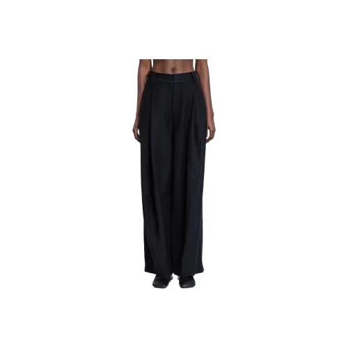 UMA WANG Черные Женские Повседневные Брюки