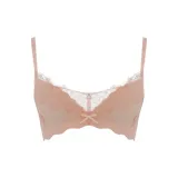 Розовая кожаная