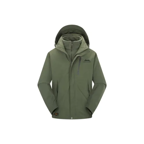 Jeep Водонепроницаемый Ветрозащитный Дышащий Устойчивый к истиранию Термический Антистатический Ветровка Унисекс