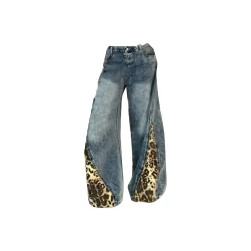 SNEIKLAU Синий Унисекс Джинсы