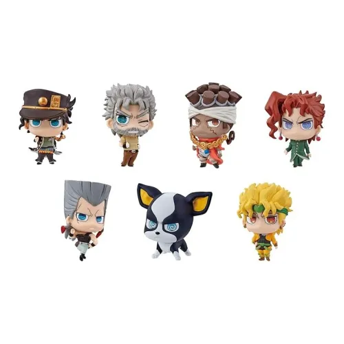 BANDAI JoJo's Bizarre Adventure Capsule Collection Lucky Draw Single Capsule Toy Целая Коробка 7 шт