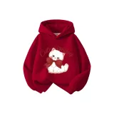 [Thickened и с флисовой подкладкой] Элегантный бордовый