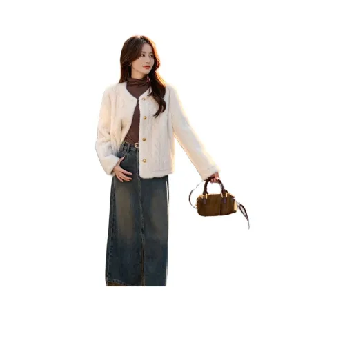 MEXICAN Бархат Feel Пальто Женское