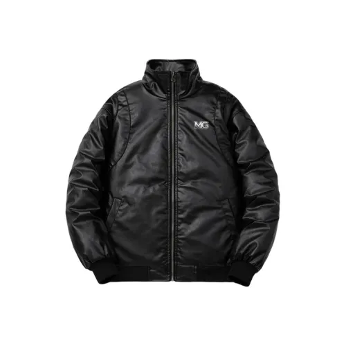 MG Черная подкладка Мужские кожаные куртки