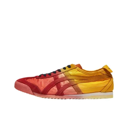 Onitsuka Tiger Mexico 66 Повседневная обувь Мужская Красная Золото