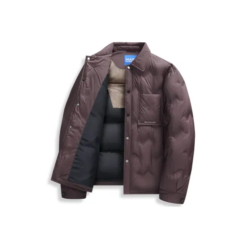 FAIRWHALE Фуксия Мужские Пуховики