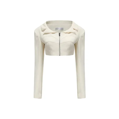 Necessary Ananke Стрекозиный Decceonstruction Overwear Укороченное Пальто Женское