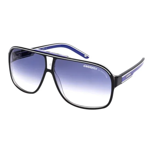 CARRERA Ацетат Aviator Солнцезащитные очки Мужские Синие