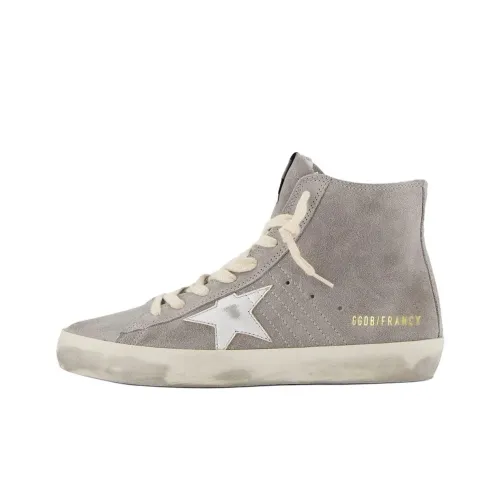 Golden Goose Francy High Топ Скейтборд Кроссовки Женские Серые