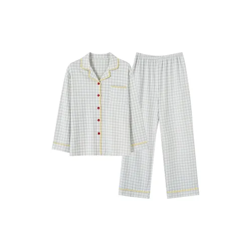 FENTENGCARE Белый Женский Пижамный Комплект