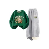 [Thickened и с флисовой подкладкой] Wild Adventure Винтажный зеленый + Ветрозащитный K Фотиния серый