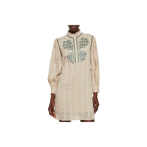 ANTIK BATIK Длинное платье с длинными рукавами женское