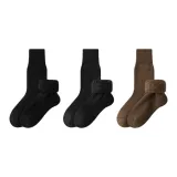 3 упаковки Комбо 6 (Черный + Темно-серый + Темно-коричневый)