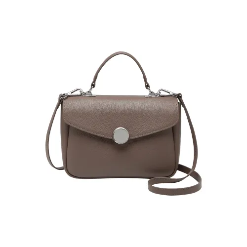 ZOOLER Сумка из коровьей кожи обычная женская тренч-серый