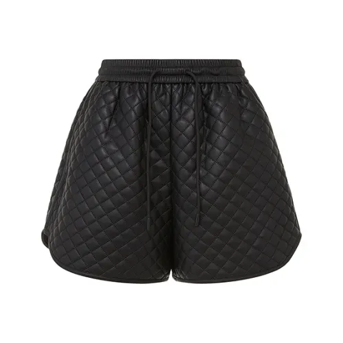 d'zzit Черные Повседневные Шорты для Женщин