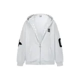 Бело-серый с флисовой подкладкой