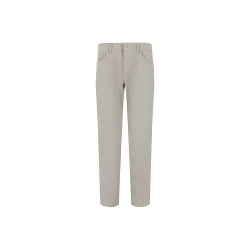 Hugo Boss Khaki Gray Men's Casual Pants Hugo Boss Хаки Серый Мужские Повседневные Брюки