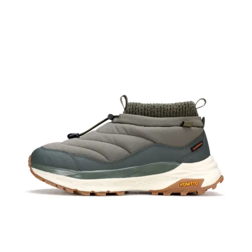 HUMTTO Термический Изоляционный Устойчивый к Износу Амортизирующий Противоскользящий Покрытие Короткий Утепленный Мужская Обувь Оливково-Зеленый