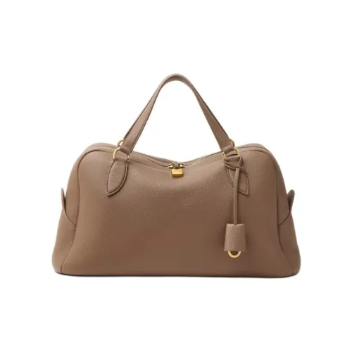 Loro Piana Телячья кожа Сумка Средний Женские Кофе