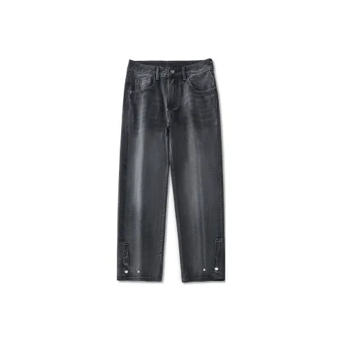 98SQUID Черные Унисекс Джинсы