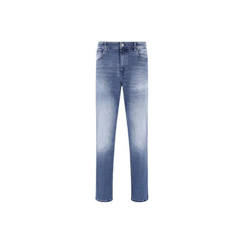 Hugo Boss Blue Men's Jeans Hugo Boss Синий Мужской Джинсы