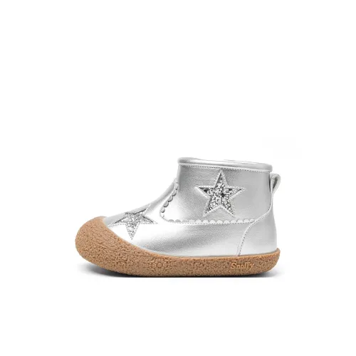 Snoffy Термические Высокие Кеды из Кожи для Детей