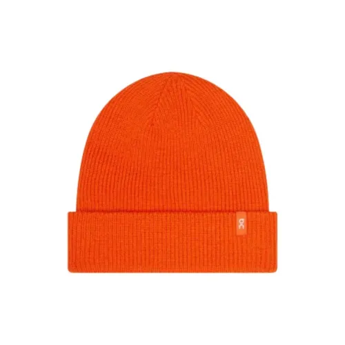 On Мериносовая шерсть Шапки-бини Унисекс Оранжевый