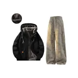 Черный [с флисовой подкладкой] + кофе