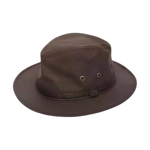 BARBOUR Панамы Унисекс Оливково-коричневый