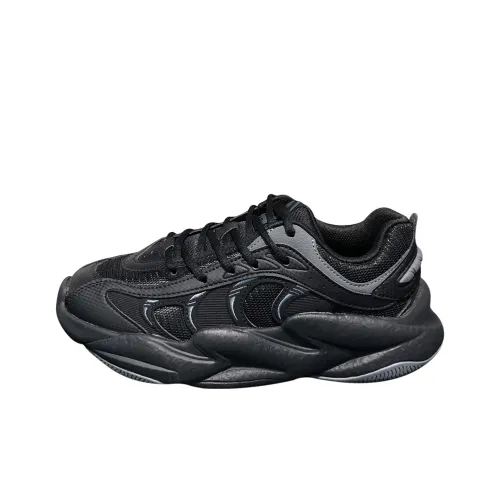 Erke Амортизация Устойчивость к истиранию Дышащий Низкий Топ Кроссовки с толстой подошвой Женские