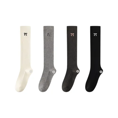 FAVMARTHA 2 пачки Свяжитесь с клиентской службой Записка Женские носки MID до икры