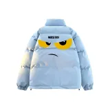 Синий (утолщенный хлопковый пуховик)