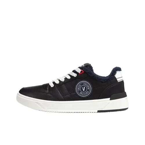 VERSACE JEANS Starlight Low Top Скейтборд Кроссовки Мужские Черные