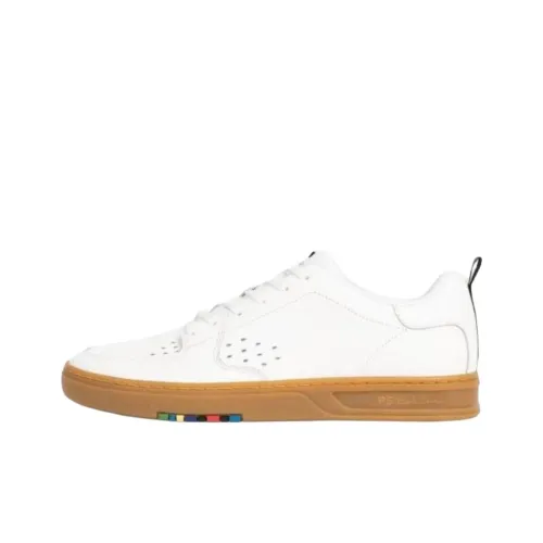 Paul Smith Низкие кроссовки для скейтбординга Мужские Белые