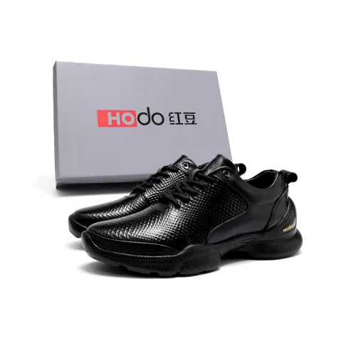 Red Bean Амортизация Высота Увеличение Устойчивость к Износу Легкий Дышащий Низкий Топ Повседневная Обувь Унисекс