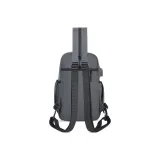 Двухплечевой ремень серого цвета