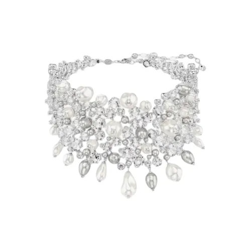 Swarovski Constella Кристальные ожерелья Женские Белые